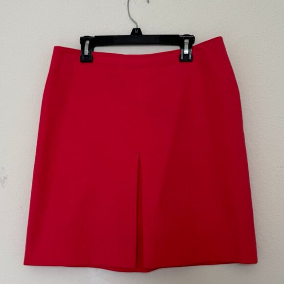 Women's Ann Taylor Red Pencil Skirt, Size 4 - Picture 1 of 10